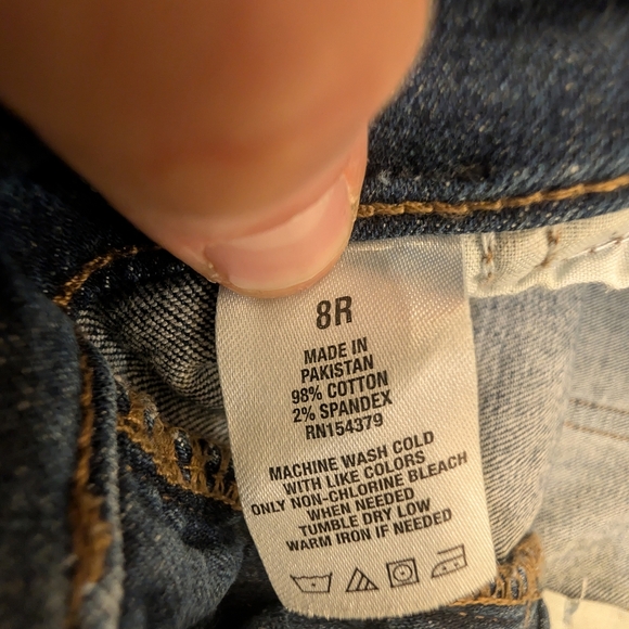 Aeropostale Classic Blue Jeans Boot Cut Size 8 - Picture 5 of 9